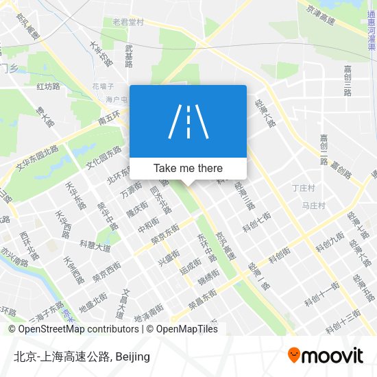 北京-上海高速公路 map
