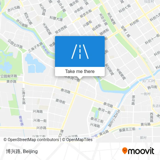 博兴路 map