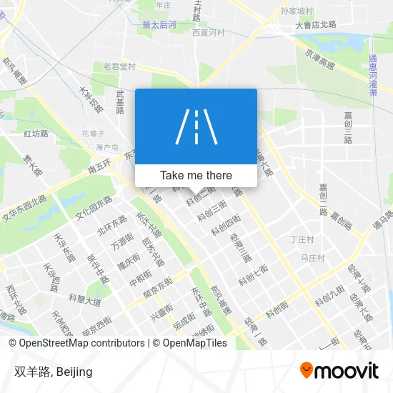 双羊路 map