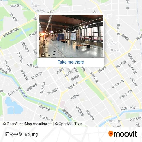 同济中路 map