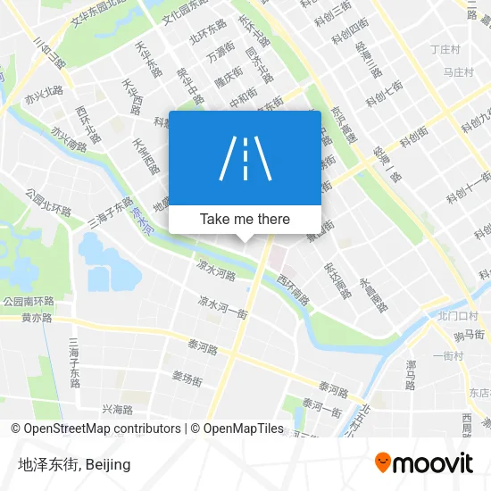 地泽东街 map