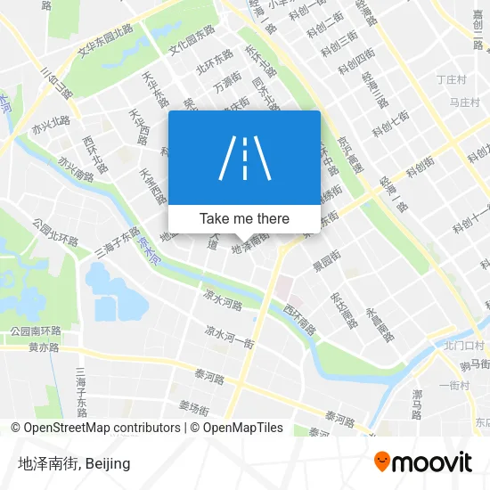 地泽南街 map