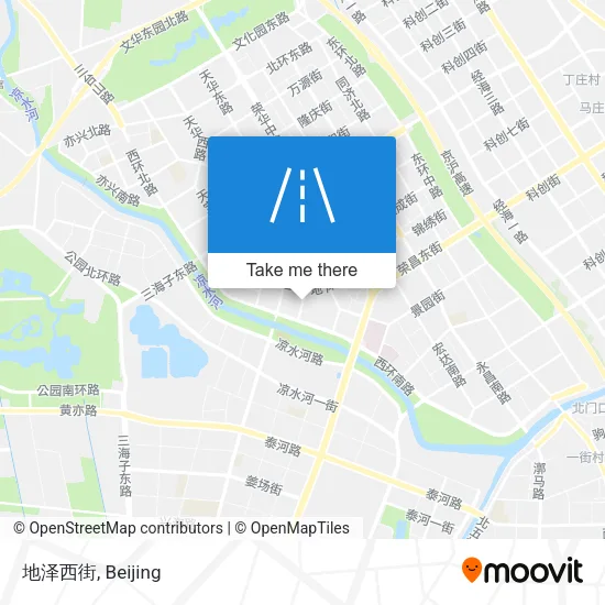 地泽西街 map