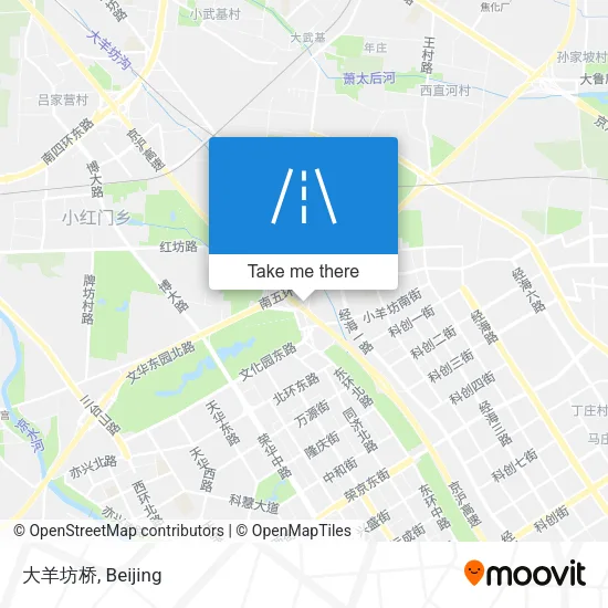 大羊坊桥 map
