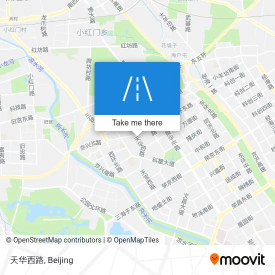 天华西路 map