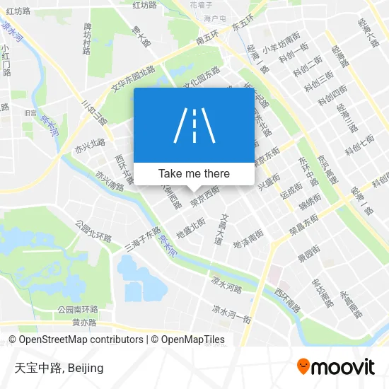 天宝中路 map