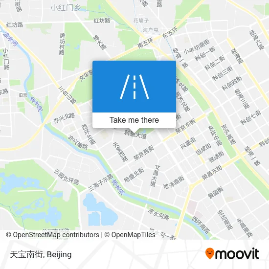 天宝南街 map
