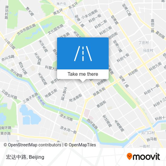宏达中路 map