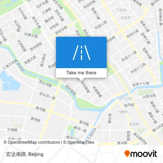 宏达南路 map