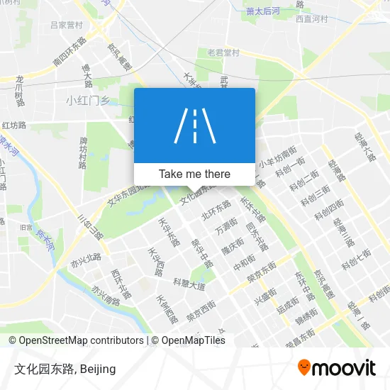 文化园东路 map