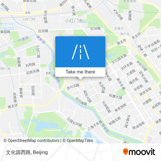 文化园西路 map