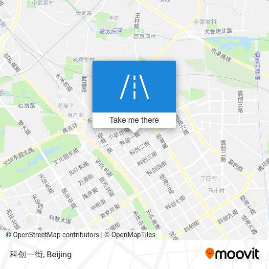 科创一街 map