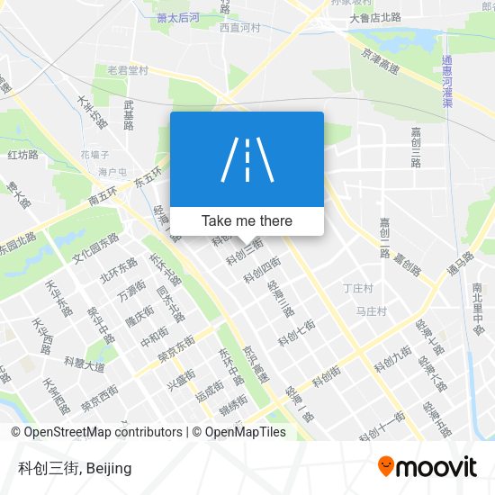科创三街 map
