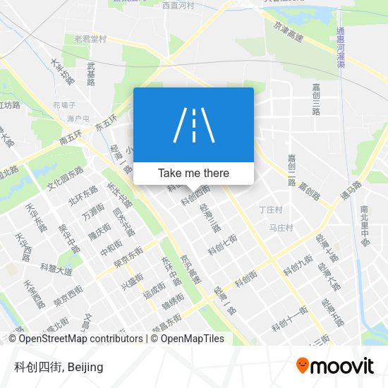科创四街 map