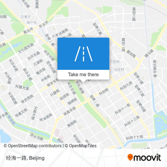 经海一路 map