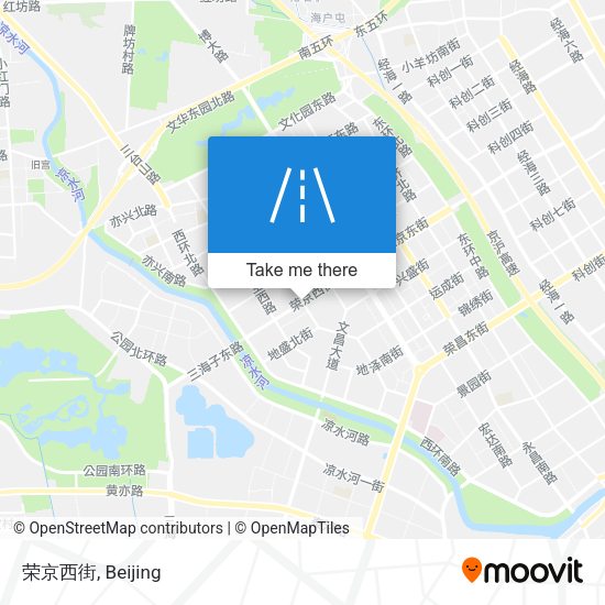 荣京西街 map