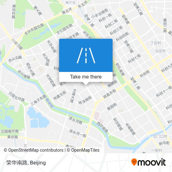 荣华南路 map