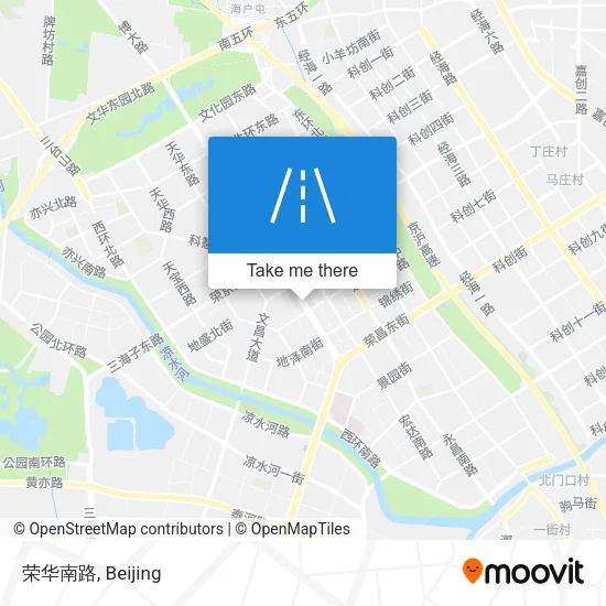 荣华南路 map