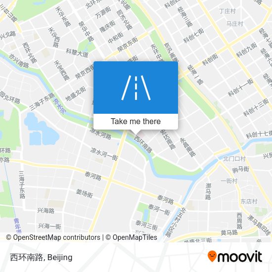 西环南路 map