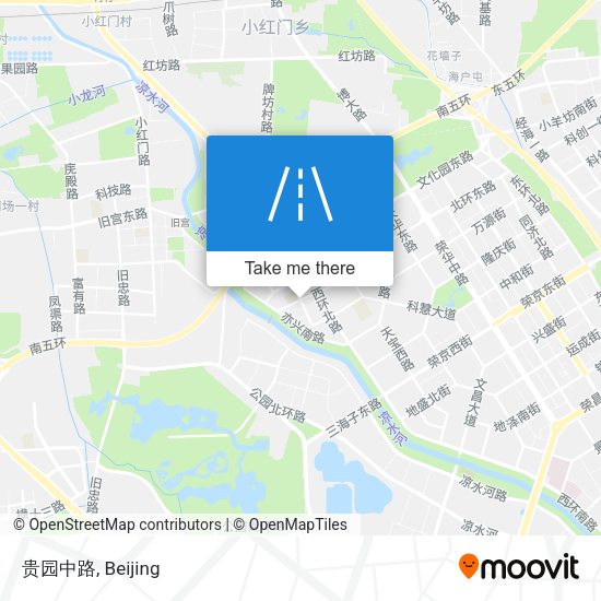 贵园中路 map