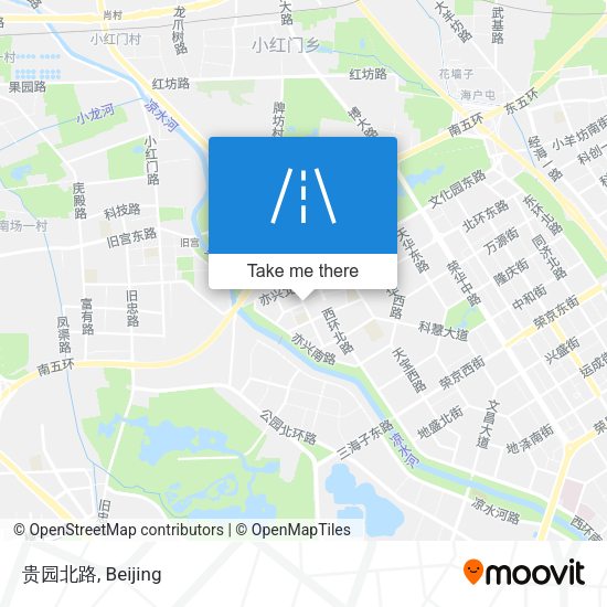 贵园北路 map