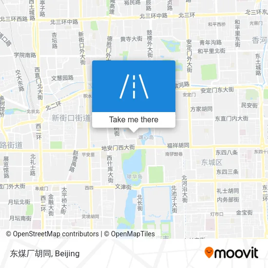 东煤厂胡同 map