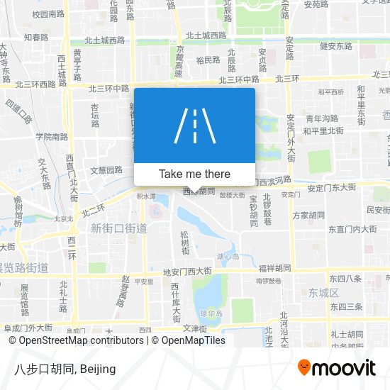 八步口胡同 map