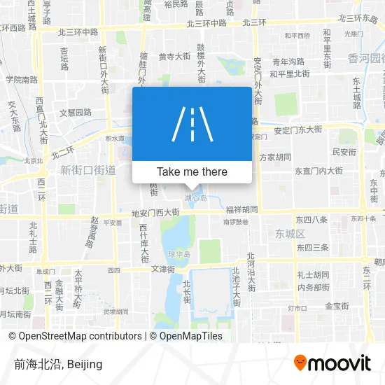 前海北沿 map