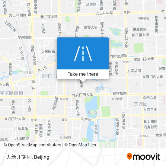 大新开胡同 map