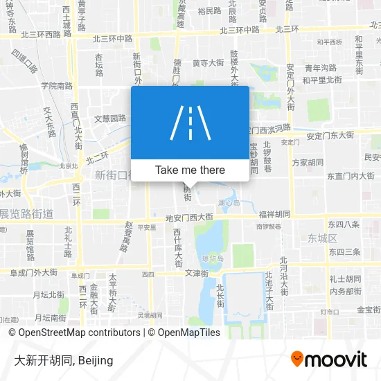 大新开胡同 map