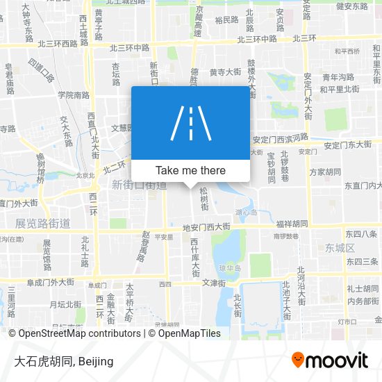 大石虎胡同 map