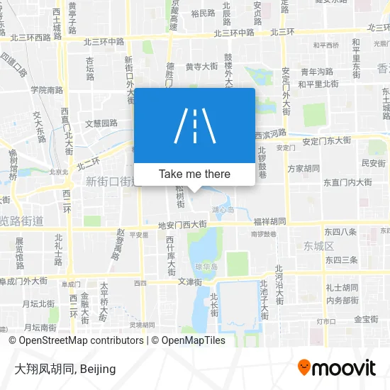 大翔凤胡同 map