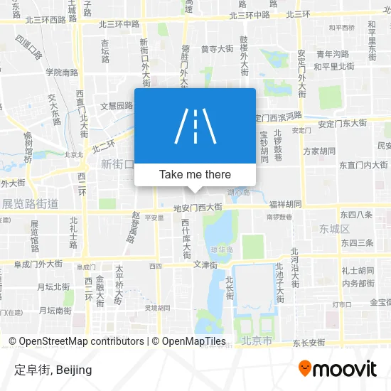 定阜街 map