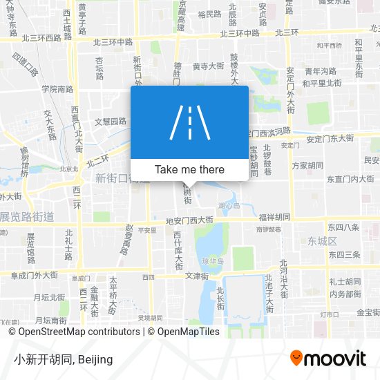 小新开胡同 map