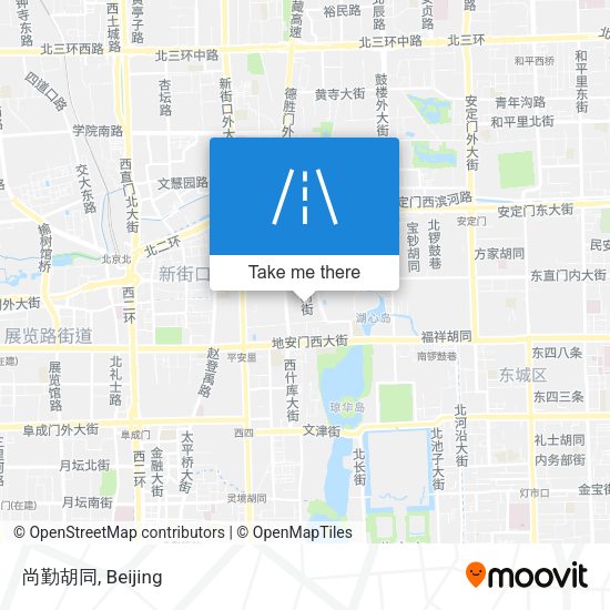 尚勤胡同 map