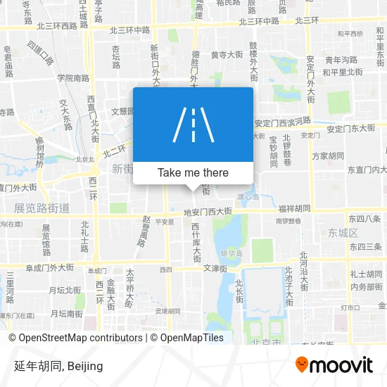 延年胡同 map