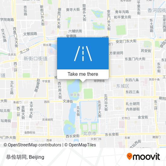 恭俭胡同 map