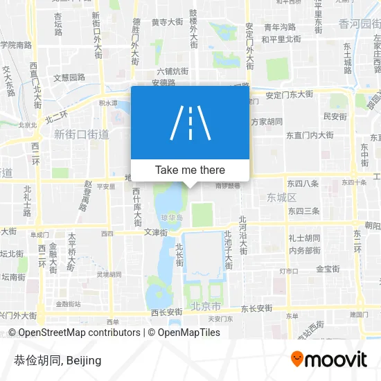 恭俭胡同 map