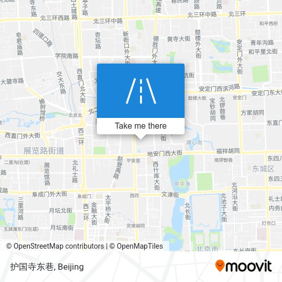 护国寺东巷 map