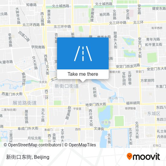 新街口东街 map