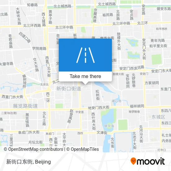 新街口东街 map