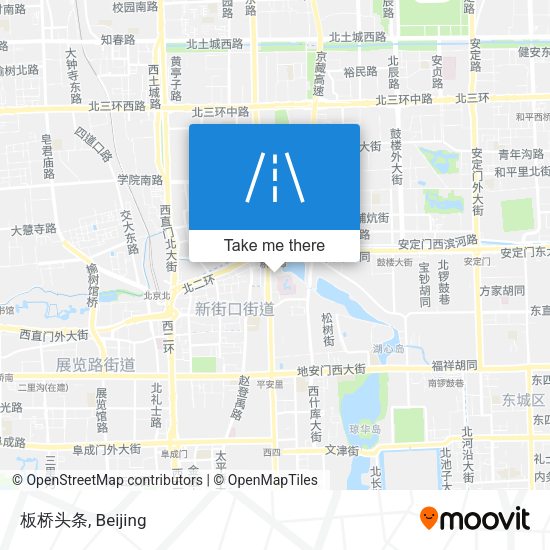 板桥头条 map