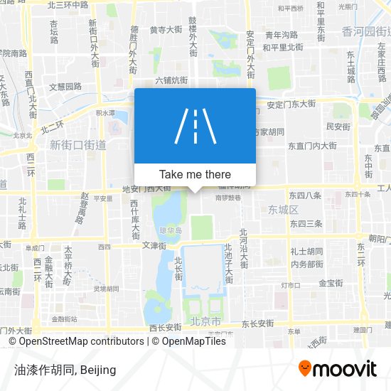 油漆作胡同 map