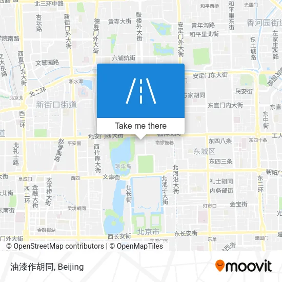 油漆作胡同 map