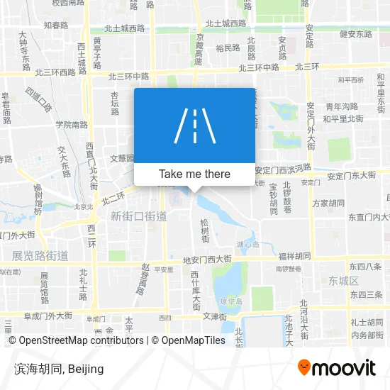 滨海胡同 map