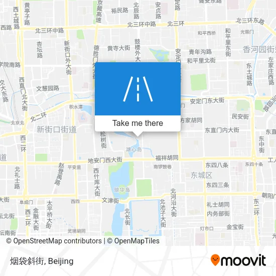 烟袋斜街 map