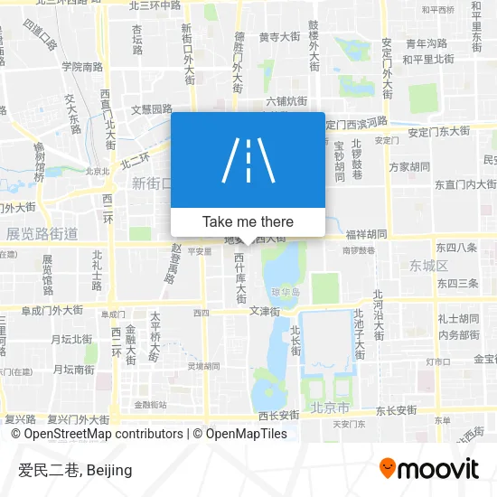 爱民二巷 map