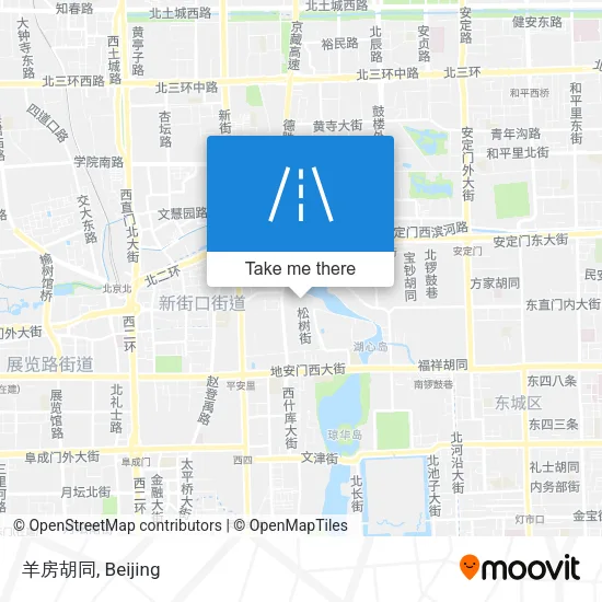 羊房胡同 map