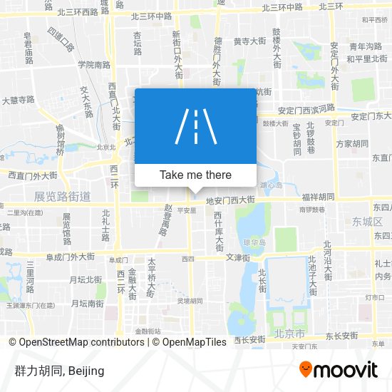 群力胡同 map