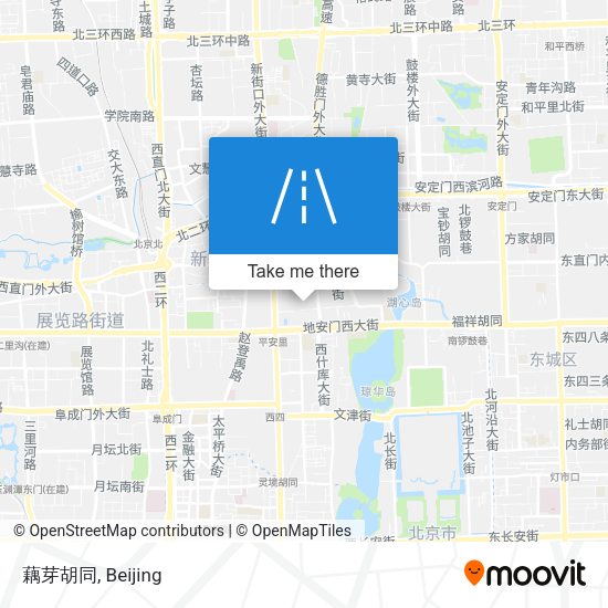 藕芽胡同 map